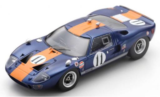 Coche miniatura Ford GT40 1/43 Spark RHD No.11 6h Daytona 1967 J.Ickx/D.Thompson Ford GT40 1/43 Spark RHD No.11 6h Daytona 1967 J.Ickx/D.Thompson coche miniatura