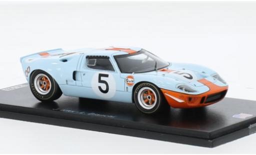 Ford GT40 1/43 Spark RHD No.5 6h Watkins Glen 1968 1:43 coche miniatura