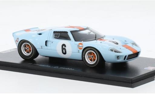 Ford GT40 1/43 Spark RHD No.6 6h Watkins Glen 1968 1:43 coche miniatura