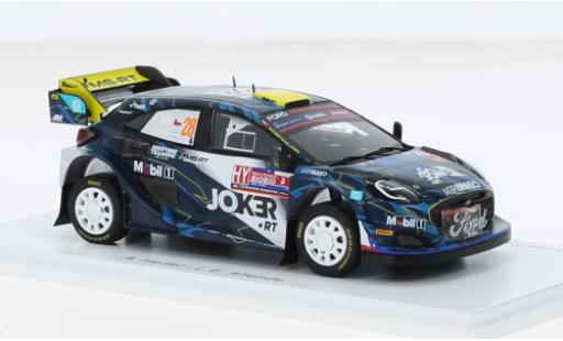 Coche miniatura Ford Puma 1/43 Spark Rally1 No.28 M-Sport World Rally Team Rallye WM Rallye Chile 2023 1:43 Ford Puma 1/43 Spark Rally1 No.28 M-Sport World Rally Team Rallye WM Rallye Chile 2023 1:43 coche miniatura