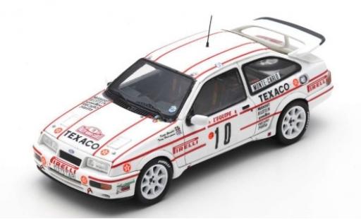 Coche miniatura Ford Sierra 1/43 Spark RS Cosworth No.10 Texaco Rallye Monte Carlo 1987 K.Grundel/T.Harryman Ford Sierra 1/43 Spark RS Cosworth No.10 Texaco Rallye Monte Carlo 1987 K.Grundel/T.Harryman coche miniatura