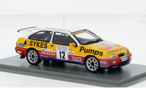 Coche miniatura Ford Sierra 1/43 Spark RS Cosworth No.12 Rallye Manx 1989 1:43 Ford Sierra 1/43 Spark RS Cosworth No.12 Rallye Manx 1989 1:43 coche miniatura