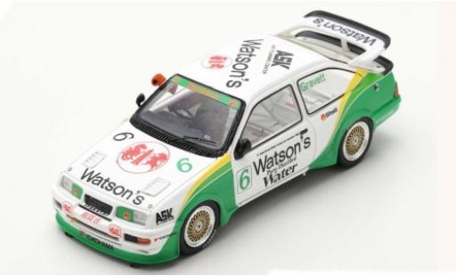 Ford Sierra 1/43 Spark RS500 Cosworth No.6 Watsons Macau Guia Race 1990 R.Gravett coche miniatura