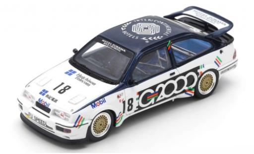 Ford Sierra 1/43 Spark RS500 Cosworth RHD No.18 G2000 Macau Guia Race 1988 A.Rouse coche miniatura