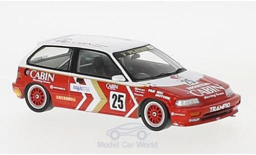 Coche miniatura Honda Civic 1/43 Spark EF3 RHD No.25 Macau Guia Race 1989 Y.Muramatsu Honda Civic 1/43 Spark EF3 RHD No.25 Macau Guia Race 1989 Y.Muramatsu coche miniatura