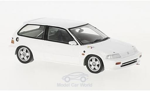 Coche miniatura Honda Civic 1/43 Spark EF3 blanco RHD 1988 Group A Honda Civic 1/43 Spark EF3 blanco RHD 1988 Group A coche miniatura