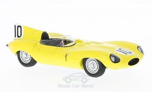 Jaguar D-Type 1/43 Spark RHD No.10 24h Le Mans 1955 J.Claes/J.Swaters coche miniatura