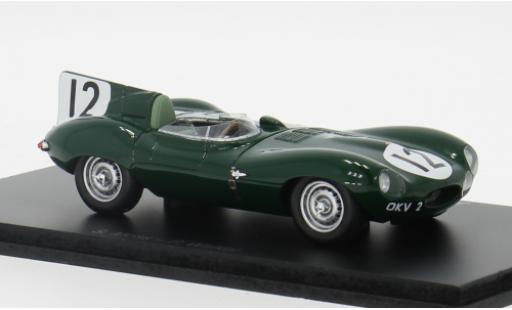 Jaguar D-Type 1/43 Spark RHD No.12 24h Le Mans 1954 1:43 coche miniatura