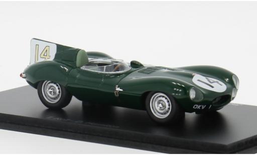 Jaguar D-Type 1/43 Spark RHD No.14 24h Le Mans 1954 1:43 coche miniatura