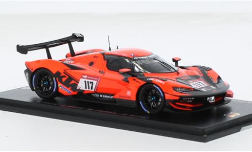 Aston Martin V8 Vantage GT2 1/43 Spark KTM X-BOW GT2 No.117 True Racing 24h Nürburgring 2022 1:43 coche miniatura