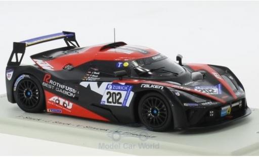 Coche miniatura Aston Martin V8 Vantage GT4 1/43 Spark KTM X-Bow GT4 No.202 Isert Motorsport 24h Nürburgring 2018 F.Stuck/J.Stuck/V.Strycek/M.Friedhoff Aston Martin V8 Vantage GT4 1/43 Spark KTM X-Bow GT4 No.202 Isert Motorsport 24h Nürburgring 2018 F.Stuck/J.Stuck/V.Strycek/M.Friedhoff coche miniatura