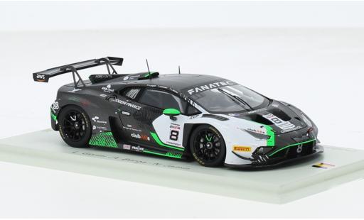 Lamborghini Huracan 1/43 Spark GT3 EVO 2 No.8 AGS Events 24h Spa 2023 1:43 coche miniatura