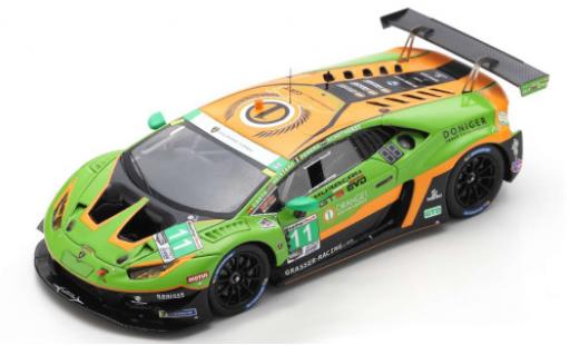 Coche miniatura Lamborghini Huracan 1/43 Spark GT3 Evo No.11 GRT Grasser Racing Team 24h Daytona 2020 R.Heistand/P.Schothorst/F.Perera/A.Costa Lamborghini Huracan 1/43 Spark GT3 Evo No.11 GRT Grasser Racing Team 24h Daytona 2020 R.Heistand/P.Schothorst/F.Perera/A.Costa coche miniatura
