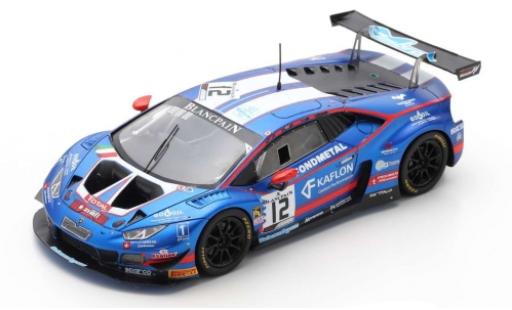 Lamborghini Huracan 1/43 Spark GT3 Evo No.12 Ombra Racing 24h Spa Francorchamps 2019 D.Dupont/S.Gattuso/C.Lewis/D.Stoneman coche miniatura