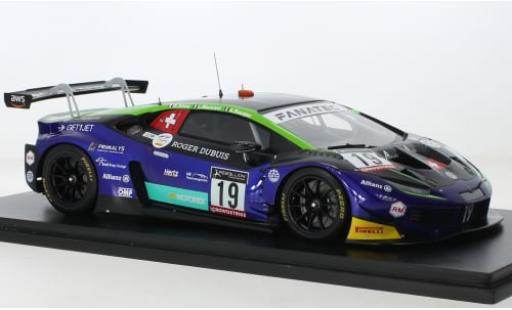 Lamborghini Huracan 1/18 Spark GT3 Evo No.19 Emil Frey Racing 24h Spa 2022 1:18 coche miniatura
