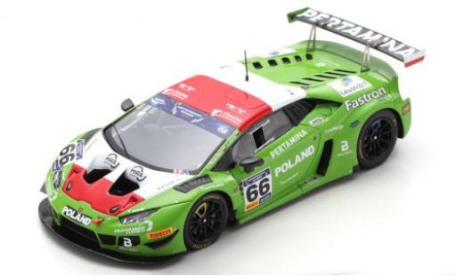 Lamborghini Huracan 1/43 Spark GT3 Evo No.66 Team Poland FIA Motorsport Games GT Cup Vallelunga 2019 A.Lewandowski/A.Janosz coche miniatura