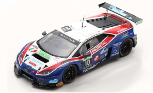 Lamborghini Huracan 1/43 Spark GT3 No.10 Ombra Racing 24h Spa 2016 M.Beretta/G.Berton/S.Constantini/S.Gattuso coche miniatura