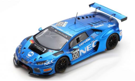 Lamborghini Huracan 1/43 Spark GT3 No.100 Attempto Racing 24h Spa 2016 L.Machiels/M.van Splunteren/J.Mul/G.Venturini coche miniatura