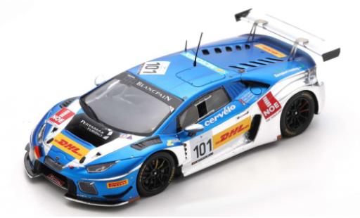 Lamborghini Huracan 1/43 Spark GT3 No.101 Attempto Racing 24h Spa 2016 F.Babini/P.Niederhauser/D.Zampieri coche miniatura