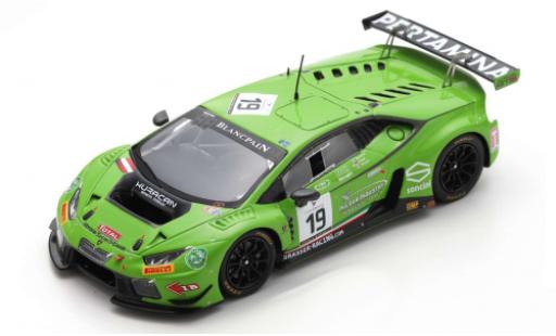 Lamborghini Huracan 1/43 Spark GT3 No.19 GRT Grasser Racing Team 24h Spa 2016 A.Piccini/L.Stolz/M.Beretta coche miniatura