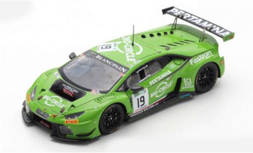 Lamborghini Huracan 1/43 Spark GT3 No.19 GRT Grasser Racing Team 24h Spa Francorchamps 2017 R.Ineichen/R.Giammaria/E.Perez Companc coche miniatura
