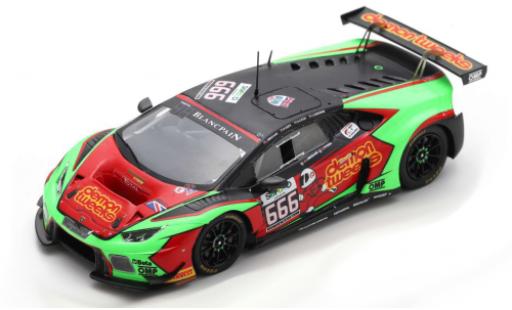 Lamborghini Huracan 1/43 Spark GT3 No.666 Barwell Motorsport Demon Tweeks 24h Spa 2016 J.Minshaw/P.Keen/O.Gavin/J.Osborne coche miniatura