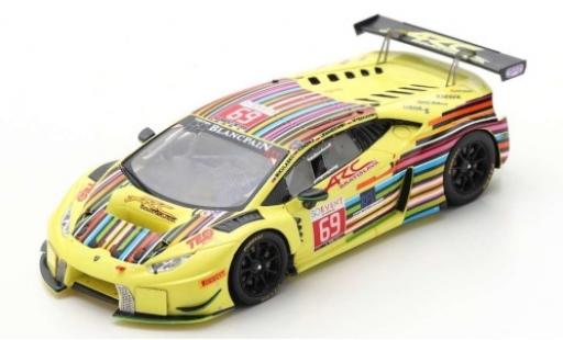 Lamborghini Huracan 1/43 Spark GT3 No.69 ARC Bratislava 24h Spa 2016 M.Konopka/A.Lewandowski/T.Myszkowski/Z.Mikulasko coche miniatura