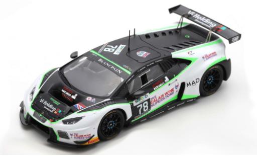 Lamborghini Huracan 1/43 Spark GT3 No.78 Barwell Motorsport 24h Spa 2016 M.Attard/L.Machitski/M.Mapelli/T.Kimber-Smith coche miniatura