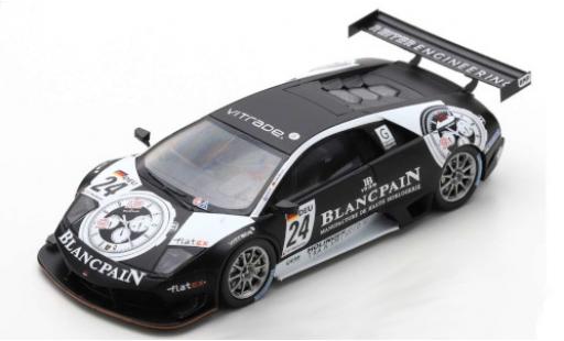 Lamborghini Murcielago 1/43 Spark LP670 R-SV GT1 No.24 Reiter Engineering Blancpain FIA GT1 World Championship 2010 P.Kox/C.Haase coche miniatura