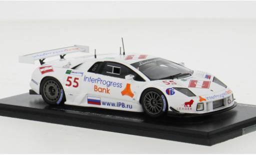 Lamborghini Murcielago 1/43 Spark R-GT LM No.55 IPB Spartak Racing 24h Le Mans 2008 1:43 coche miniatura
