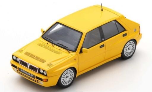 Coche miniatura Lancia Delta 1/43 Spark HF Integrale Evoluzione amarillo 1993 Lancia Delta 1/43 Spark HF Integrale Evoluzione amarillo 1993 coche miniatura