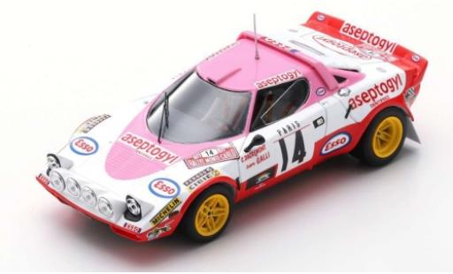 Coche miniatura Lancia Stratos 1/43 Spark HF No.14 Aseptogyl Rallye WM Monte Carlo 1977 C.Dacremont/C.Galli Lancia Stratos 1/43 Spark HF No.14 Aseptogyl Rallye WM Monte Carlo 1977 C.Dacremont/C.Galli coche miniatura