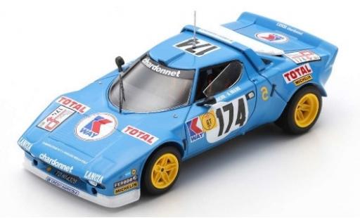 Coche miniatura Lancia Stratos 1/43 Spark HF No.174 Chardonnet KWay Tour de France Auto 1977 B.Darniche/A.Mahe Lancia Stratos 1/43 Spark HF No.174 Chardonnet KWay Tour de France Auto 1977 B.Darniche/A.Mahe coche miniatura