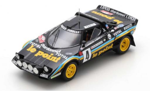 Coche miniatura Lancia Stratos 1/43 Spark HF No.4 Le Point Rallye WM Rallye Monte Carlo 1981 B.Darniche/A.Mahe Lancia Stratos 1/43 Spark HF No.4 Le Point Rallye WM Rallye Monte Carlo 1981 B.Darniche/A.Mahe coche miniatura