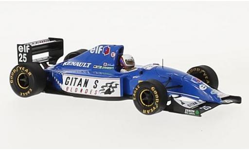 Coche miniatura Ligier JS3 1/43 Spark 9 No.25 Gitanes Formel 1 GP South Afrika 1993 avec Decals M.Blundell Ligier JS3 1/43 Spark 9 No.25 Gitanes Formel 1 GP South Afrika 1993 avec Decals M.Blundell coche miniatura