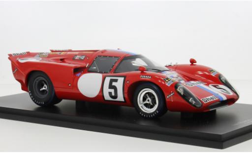 Lola T70 1/18 Spark Mk3B RHD No.5 24h Le Mans 1971 1:18 coche miniatura