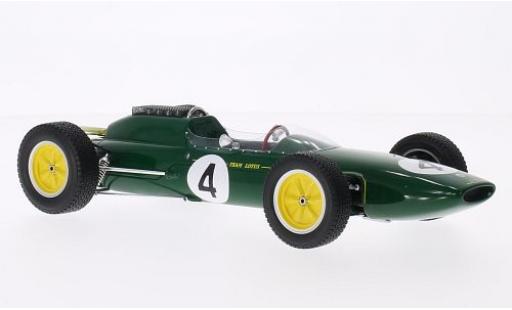 Coche miniatura Lotus 25 1/18 Spark Dutch GP No.4 1962 J.Clark Lotus 25 1/18 Spark Dutch GP No.4 1962 J.Clark coche miniatura