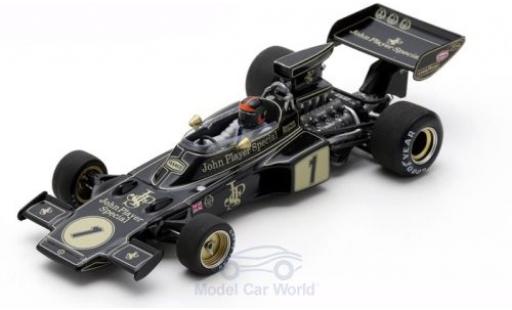 Coche miniatura Lotus 72 1/43 Spark E No.1 John Player Special Formel 1 GP Spanien 1973 E.Fittipaldi Lotus 72 1/43 Spark E No.1 John Player Special Formel 1 GP Spanien 1973 E.Fittipaldi coche miniatura