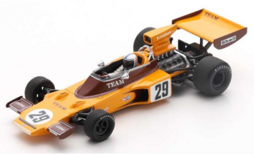 Coche miniatura Lotus 72 1/43 Spark E No.29 Team Gunston Gunston Formel 1 GP Südafrika 1974 y compris les Decals I.Scheckter Lotus 72 1/43 Spark E No.29 Team Gunston Gunston Formel 1 GP Südafrika 1974 y compris les Decals I.Scheckter coche miniatura