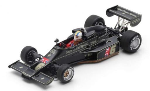 Lotus 77 1/43 Spark No.6 John Player Team John Player Special Formel 1 GP Österreich 1976 G.Nilsson coche miniatura