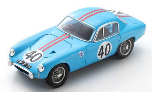 Lotus Elite 1/43 Spark Mk1 No.40 Ecurie Edger 24h Le Mans 1961 B.Kosselek/P.Massenez coche miniatura
