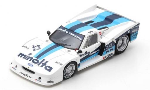 Coche miniatura Lotus Europa 1/43 Spark Zakspeed Gruppe 5 RHD No.22 Minolta 1000km Nürburgring 1979 H.Ertl Lotus Europa 1/43 Spark Zakspeed Gruppe 5 RHD No.22 Minolta 1000km Nürburgring 1979 H.Ertl coche miniatura