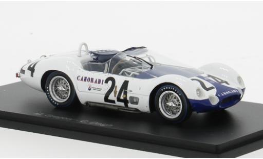 Coche miniatura Maserati Tipo 1/43 Spark 61 RHD No.24 24h Le Mans 1960 1:43 Maserati Tipo 1/43 Spark 61 RHD No.24 24h Le Mans 1960 1:43 coche miniatura