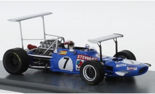 Coche miniatura Matra MS1 1/43 Spark 0 No.7 Formel 1 GP South Afrika 1969 J.Stewart Matra MS1 1/43 Spark 0 No.7 Formel 1 GP South Afrika 1969 J.Stewart coche miniatura