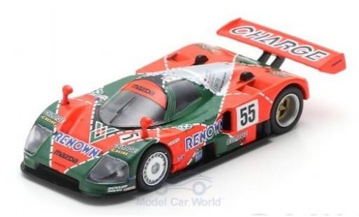 Coche miniatura Mazda 787B 1/64 Spark No.55 Renown 24h Le Mans 1991 V.Weidler/J.Herbert/B.Gachot Mazda 787B 1/64 Spark No.55 Renown 24h Le Mans 1991 V.Weidler/J.Herbert/B.Gachot coche miniatura