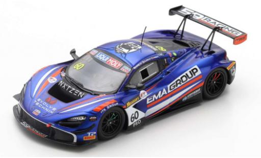 Coche miniatura McLaren 720 1/43 Spark S GT3 No.60 59Racing / EMA Racing 12h Bathurst 2020 A.Parente/B.Barnicoat/T.Blomqvist McLaren 720 1/43 Spark S GT3 No.60 59Racing / EMA Racing 12h Bathurst 2020 A.Parente/B.Barnicoat/T.Blomqvist coche miniatura