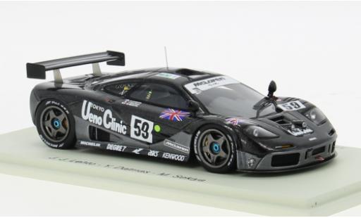 Coche miniatura McLaren F1 1/43 Spark GTR 24h Le Mans 1995 #59 1:43 McLaren F1 1/43 Spark GTR 24h Le Mans 1995 #59 1:43 coche miniatura