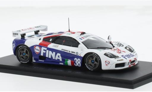 Coche miniatura McLaren F1 1/43 Spark GTR No.38 24h Le Mans 1996 1:43 McLaren F1 1/43 Spark GTR No.38 24h Le Mans 1996 1:43 coche miniatura