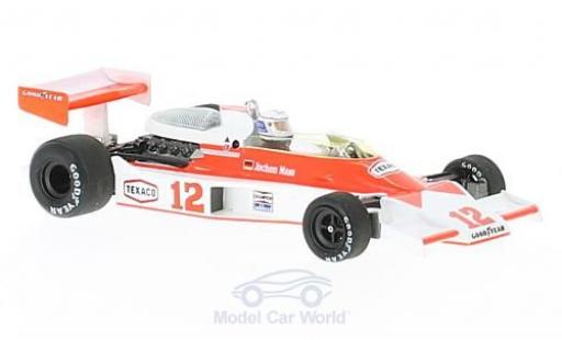 McLaren M23 1/43 Spark No.12 Marlboro Formel 1 GP Monaco 1976 mit Decals J.Mass coche miniatura
