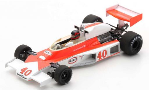 McLaren M23 1/43 Spark No.40 Marlboro Team Formel 1 GP Großbritannien 1977 G.Villeneuve coche miniatura